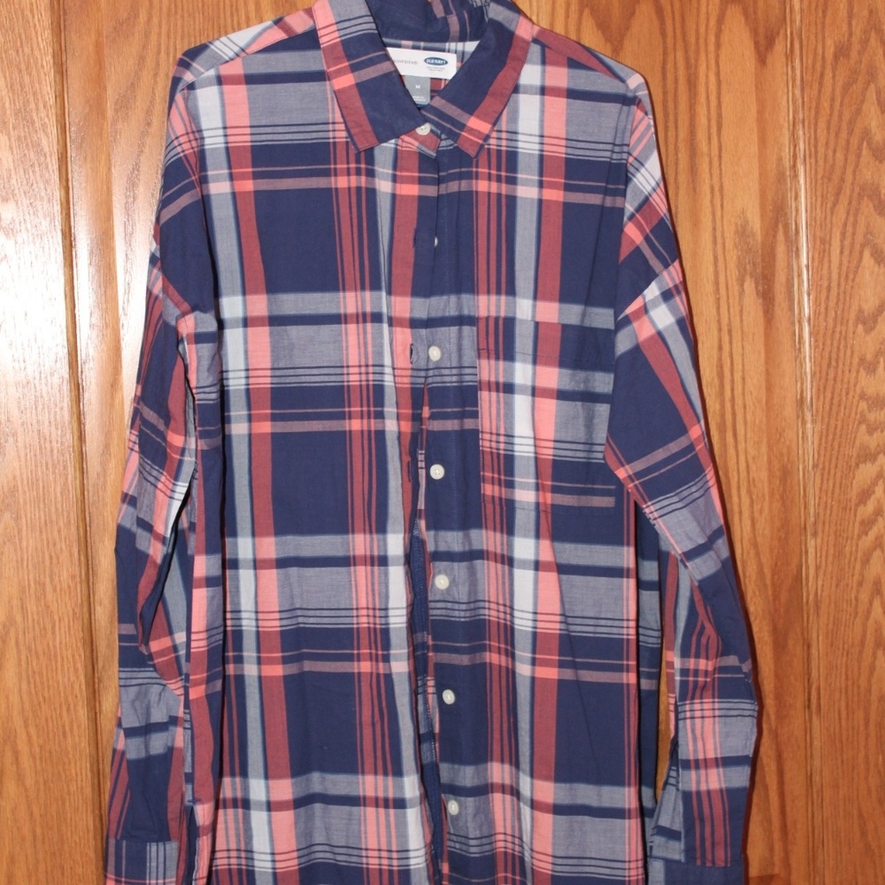 Old Navy boyfriend button up